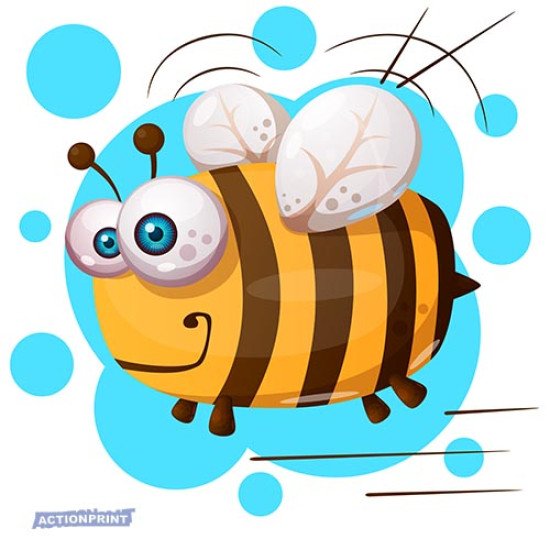 Atvirukai Beprotiška bitutė, 6 vnt