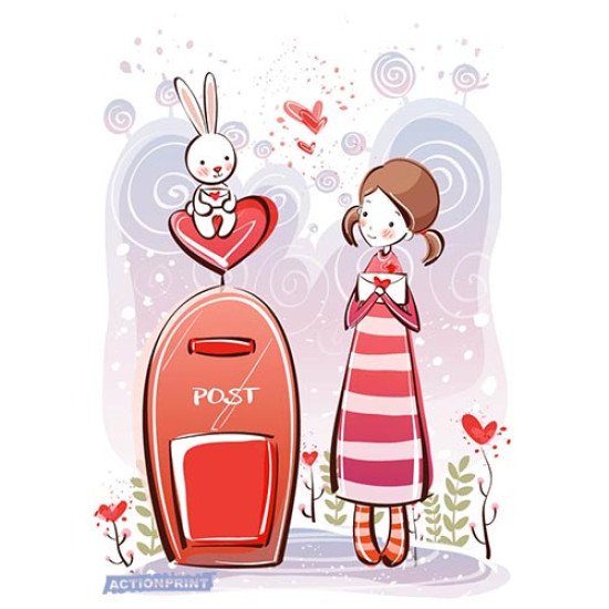 Atvirukai Meilės paštas, 6 vnt