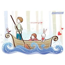 Atvirukas Aš apsaugosiu tave