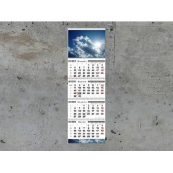 Sieninis kalendorius QUATRO keturių dalių (gali būti su Jūsų nuotrauka)