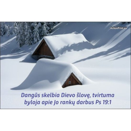 Magnetukas Biblijos eilutė - Psalmė 19:1