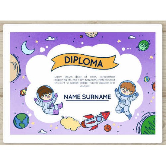 Sertifikatas-diplomas, 20 vnt, Nr. 000039