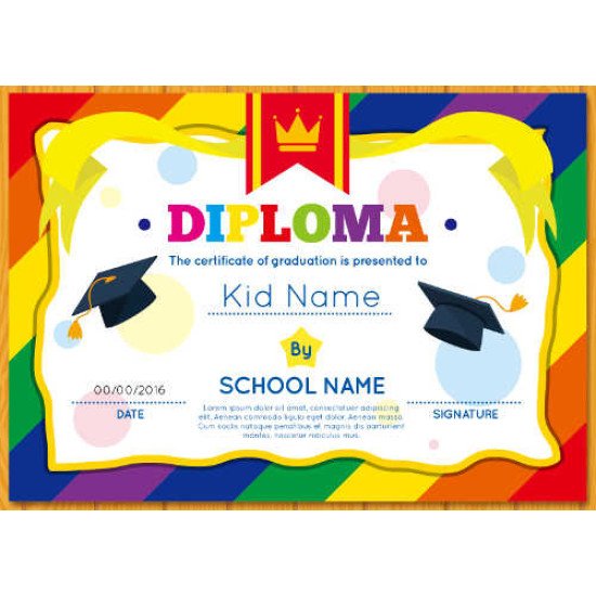 Sertifikatas-diplomas, 20 vnt, Nr. 000041