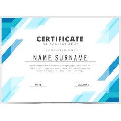 Sertifikatas-diplomas, 20 vnt, Nr. 000043