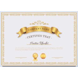 Sertifikatas-diplomas, 20 vnt, Nr. 000044