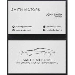 Vizitinės kortelės, 100 vnt, Nr. 000140