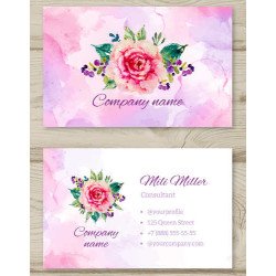 Vizitinės kortelės, 100 vnt, Nr. 000142