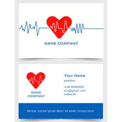 Vizitinės kortelės, 100 vnt, Nr. 000146