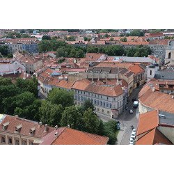 Drobė horizontali Senamiestis, Vilnius, Lietuva