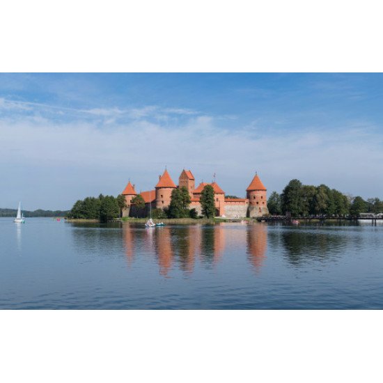 Drobė horizontali Trakų pilis, Lietuva