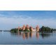 Drobė horizontali Trakų pilis, Lietuva