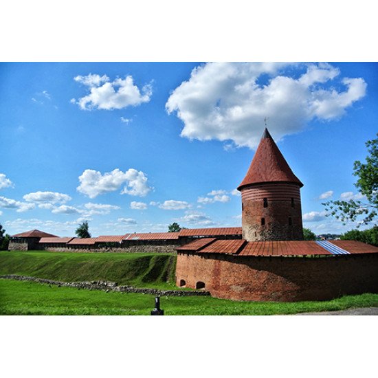 Drobė horizontali Kauno pilis, Lietuva