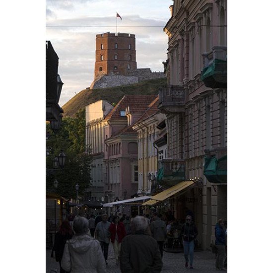 Drobė vertikali Gedimino pilis, Vilnius, Lietuva