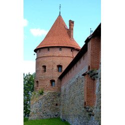 Drobė vertikali Trakų pilis, Trakai, Lietuva