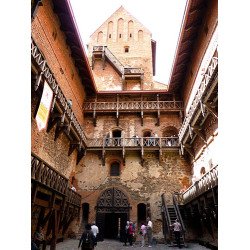 Drobė vertikali Trakų pilis, Trakai, Lietuva