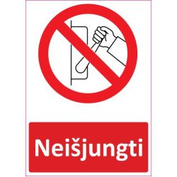 Lipdukas Neišjungti