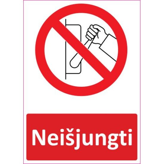 Lipdukas Neišjungti