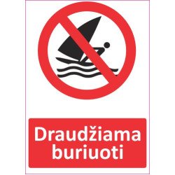 Lipdukas Draudžiama buriuoti