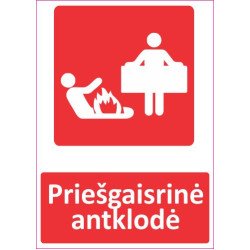 Lipdukas Priešgaisrinė antklodė