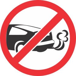 Lipdukas Draudžiama užvesti mašiną