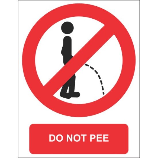 Lipdukas Do Not Pee
