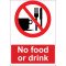 Lipdukas No food or drink
