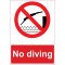 Lipdukas No diving