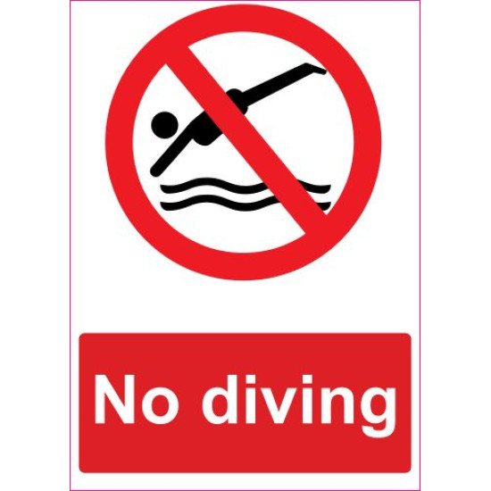 Lipdukas No diving