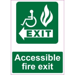 Lipdukas Accessible fire exit