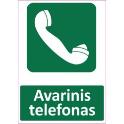 Lipdukas Avarinis telefonas