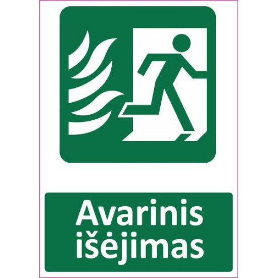 Lipdukas Avarinis išėjimas