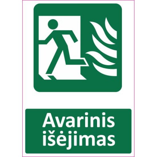 Lipdukas Avarinis išėjimas
