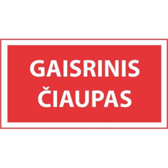 Lipdukas Gaisrinis čiaupas