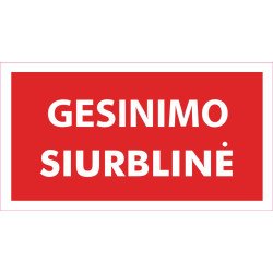 Lipdukas Gesinimo siurblinė