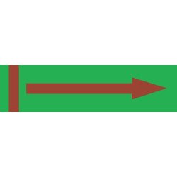 Lipdukas Grįžtamas termofikacinis vanduo - 5 vnt