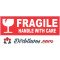 Lipdukai Pakuotės Atsargiai, dūžta, Fragile, Handle with care, 10 vnt