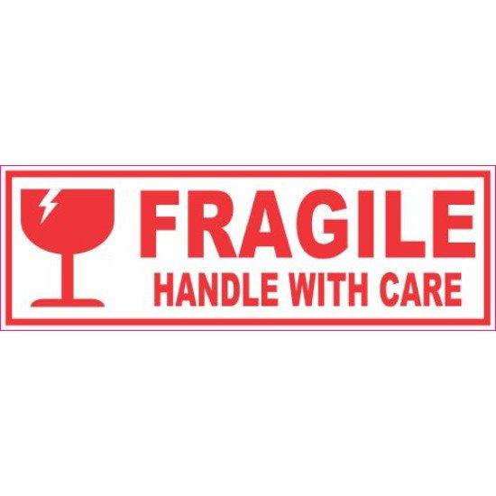 Lipdukas Fragile Handle with care