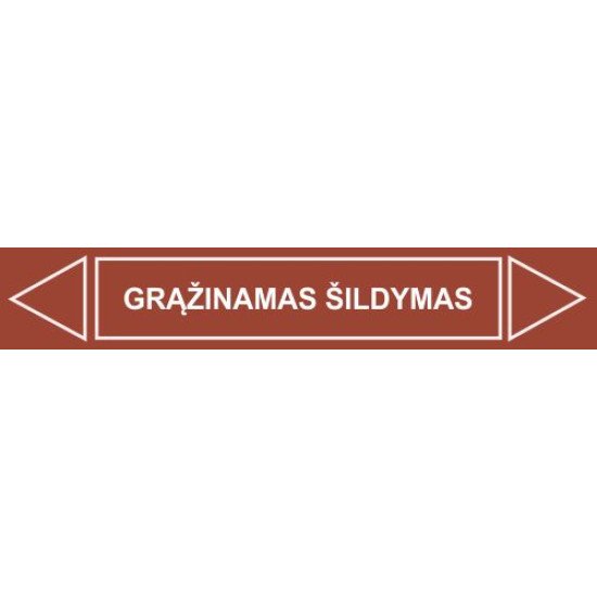 Lipdukas Grąžinamas šildymas - 5 vnt