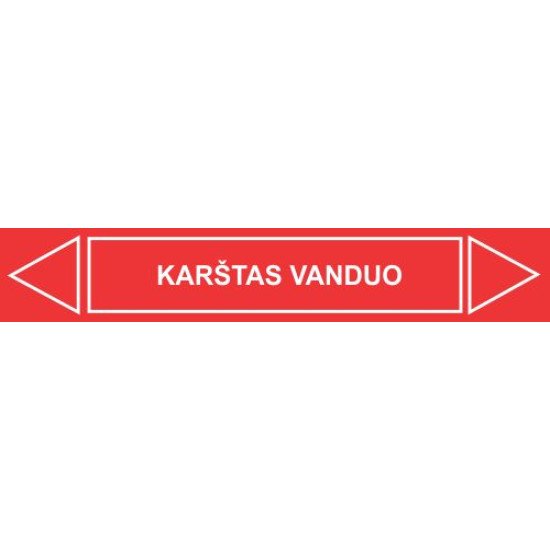 Lipdukas Karštas vanduo - 5 vnt