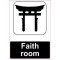 Lipdukas Faith room