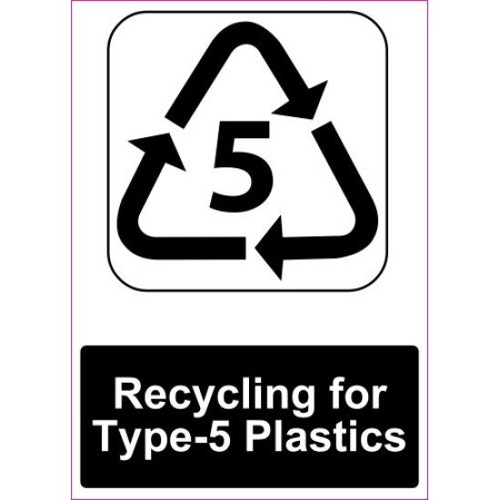 Lipdukas Recycling Type-5 Plastics