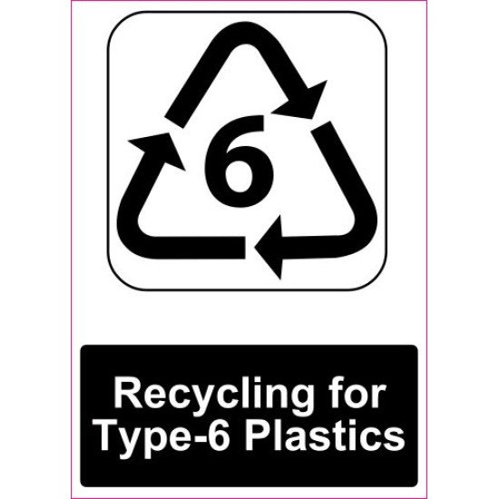 Lipdukas Recycling Type-6 Plastics