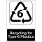 Lipdukas Recycling Type-6 Plastics