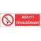 Lipdukas Rūkyti draudžiama, Nerūkyti