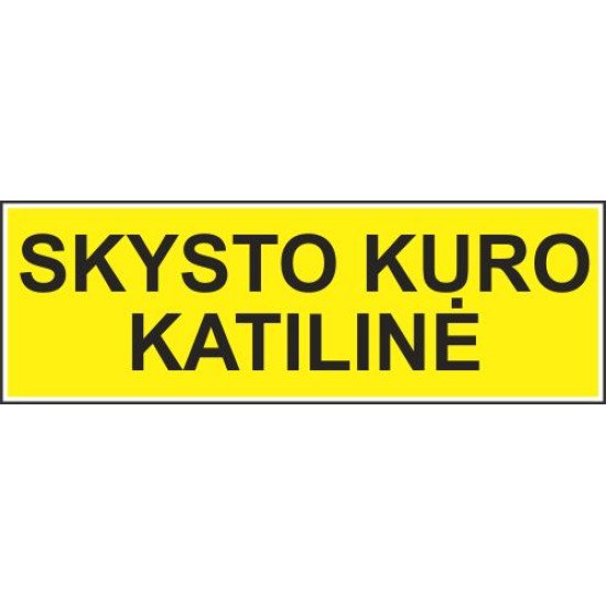 Lipdukas Skysto kuro katilinė Lipdukas Skysto kuro katilinė