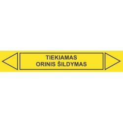 Lipdukas Tiekiamas orinis šildymas - 5 vnt