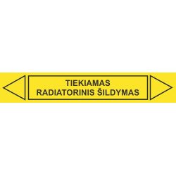 Lipdukas Tiekiamas radiatorinis šildymas - 5 vnt