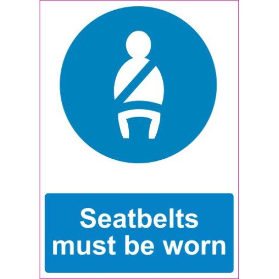 Lipdukas Seatbelts must be worn