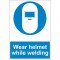 Lipdukas Wear helmet while welding