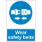 Lipdukas Wear safety belts